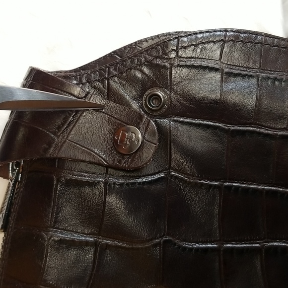 Donald J Pliner Croc Leather Boots - Picture 4 of 9